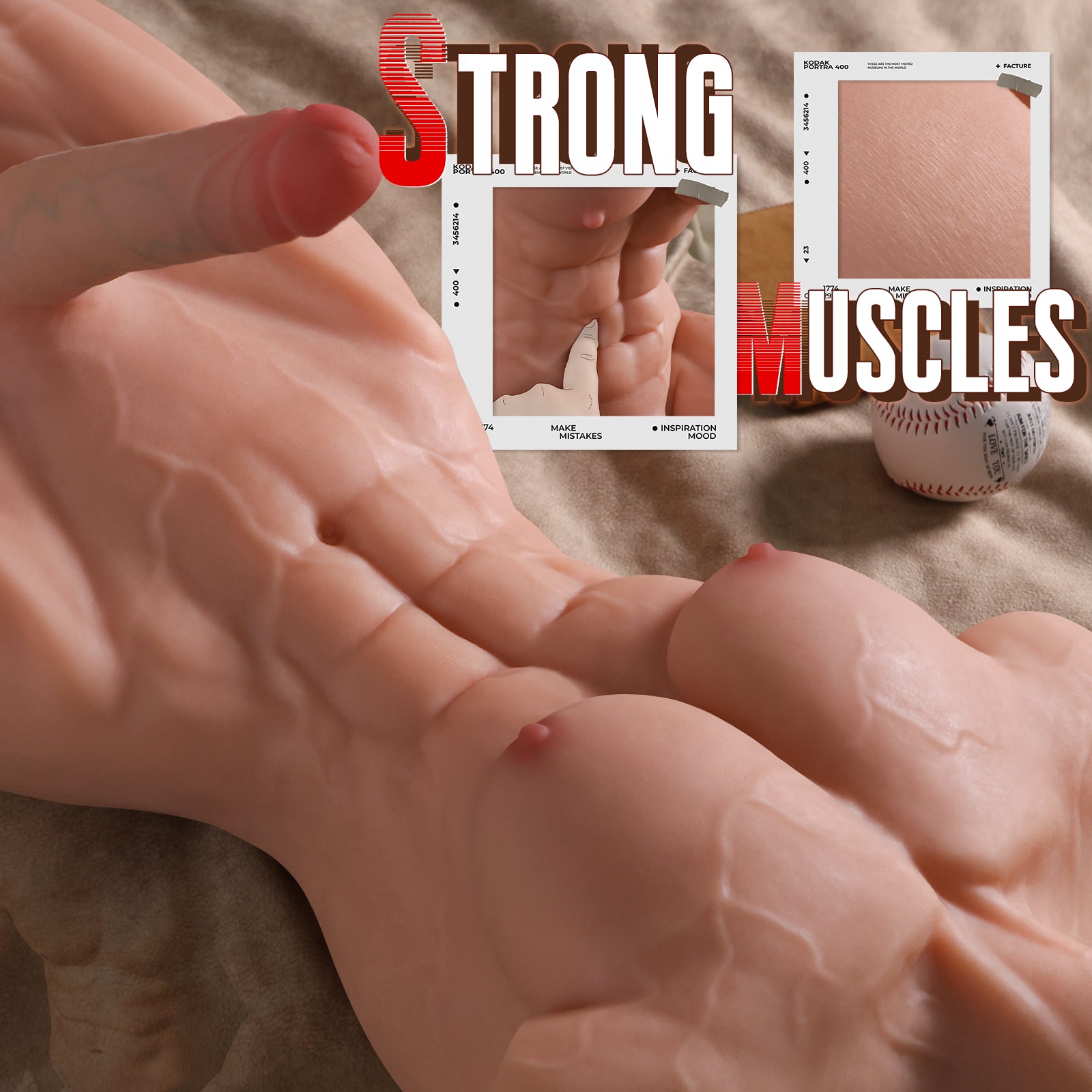 36LB realistic male torso sex doll | PPunson